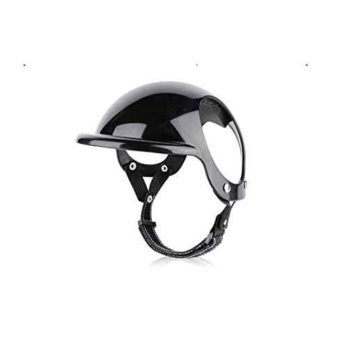 Interessanter Haustierhut, Hundesonnenbrille, Haustierhelm, Set mit Hundebrille, Windschutz, Hundebrille, Hundehelm und Brille, Hunde-Motorradhelm, Katzen- und Hundebekleidung (Farbe: S Größe Helm) von HOOBN
