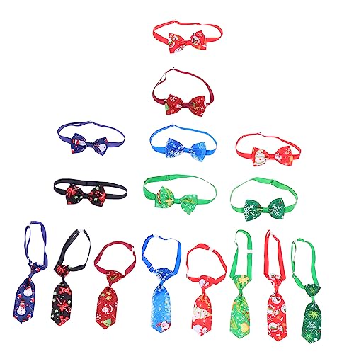 HOODANCOS 16 Stück Haustier Fliegen Zubehör Weihnachtsdekorationen Bandanas Zubehör Weihnachtshalsbänder Für Haustiere Welpenhalsbänder Weihnachtskrawatten Für Haustiere Anhänger HOODANCOS 16 Stück Haustier Fliegen Zubehör Weihnachtsdekorationen Bandanas Zubehör Weihnachtshalsbänder Für Haustiere Welpenhalsbänder Weihnachtskrawatten Für Haustiere Anhänger von HOODANCOS