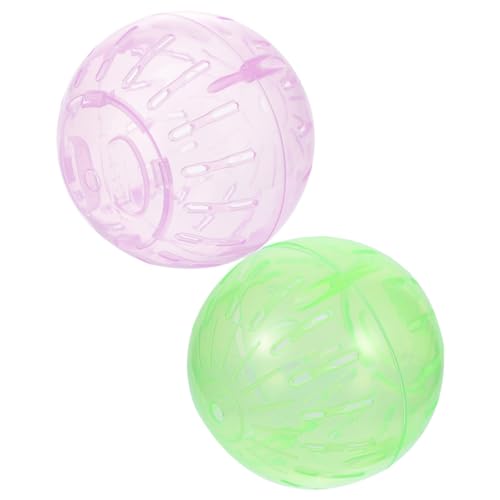 HOODANCOS 2 Stück Hamster Laufball Hamsterspielzeug Rennmaus Form Chinchilla Hamsterball Hamster Laufrad Rennmäuse Nagetiere Kleintiere Laufbälle Hamster Kunststoff HOODANCOS 2 Stück Hamster Laufball Hamsterspielzeug Rennmaus Form Chinchilla Hamsterball Hamster Laufrad Rennmäuse Nagetiere Kleintiere Laufbälle Hamster Kunststoff von HOODANCOS