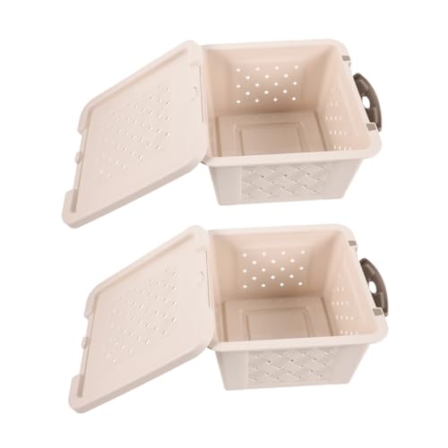 HOODANCOS 2 Stück Tragbare Kleintier transportbox aus Atmungsaktivem Kunststoff Hamsterfreundliche Aufbewahrungsbox für Hamster Meerschweinchen Chinchilla und Kleine Haustiere für Reisen HOODANCOS 2 Stück Tragbare Kleintier transportbox aus Atmungsaktivem Kunststoff Hamsterfreundliche Aufbewahrungsbox für Hamster Meerschweinchen Chinchilla und Kleine Haustiere für Reisen von HOODANCOS