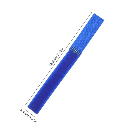 HOODANCOS 20 Stück Teiliges Anti rutsch Hundeschuh befestigungsbänder Verstellbare Blaue Sockel Straps für Sicheren Sitz bei Nassen Outdoor aktivitäten Schützend und Komfortabel für Pfoten von HOODANCOS