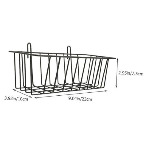 HOODANCOS 4 Stück Teiliges Kaninchen heufutterspender aus Robustem Metall Platzsparender Sicherer Heufutterhalter für Käfige Geeignet für Kaninchen Meerschweinchen und Andere Kleintiere von HOODANCOS