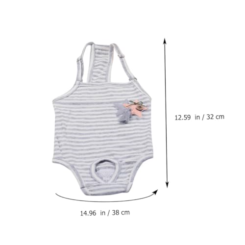 HOODANCOS Atmungsaktive Waschbare Hundewindelhose für Weibliche Welpen Saugfähige Bequeme Hygienische Schutzhose für Läufige Hündinnen Wiederverwendbare Pet Pantie aus Atmungsaktivem HOODANCOS Atmungsaktive Waschbare Hundewindelhose für Weibliche Welpen Saugfähige Bequeme Hygienische Schutzhose für Läufige Hündinnen Wiederverwendbare Pet Pantie aus Atmungsaktivem von HOODANCOS
