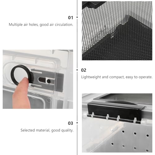 HOODANCOS Faltbares Kleintiergehege Hamsterhaus mit Belüftung Leichtes Geruchsfreies Haustiernest für Hamster Mäuse und Kleine Tiere Vielseitiges Spiel Versteckhaus Schwarzes HOODANCOS Faltbares Kleintiergehege Hamsterhaus mit Belüftung Leichtes Geruchsfreies Haustiernest für Hamster Mäuse und Kleine Tiere Vielseitiges Spiel Versteckhaus Schwarzes von HOODANCOS