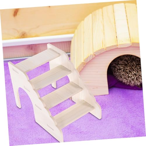 HOODANCOS Hamster Kletterleiter aus Holz Stabiles für Hamster und Meerschweinchen Fördert Bewegung und Gesundheit Geeignet für Käfig und Kleintiere Wie Mäuse und Rennmäuse Langlebig und HOODANCOS Hamster Kletterleiter aus Holz Stabiles für Hamster und Meerschweinchen Fördert Bewegung und Gesundheit Geeignet für Käfig und Kleintiere Wie Mäuse und Rennmäuse Langlebig und von HOODANCOS