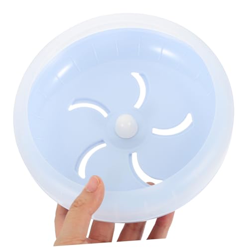 HOODANCOS Hamster Laufrad Geräuschloses Trainingsrad mit Rutschfester Oberfläche Nahtloses Design für Kleine Nager Geeignet für Mäuse Ratten Hamster und Meerschweinchen Blau HOODANCOS Hamster Laufrad Geräuschloses Trainingsrad mit Rutschfester Oberfläche Nahtloses Design für Kleine Nager Geeignet für Mäuse Ratten Hamster und Meerschweinchen Blau von HOODANCOS