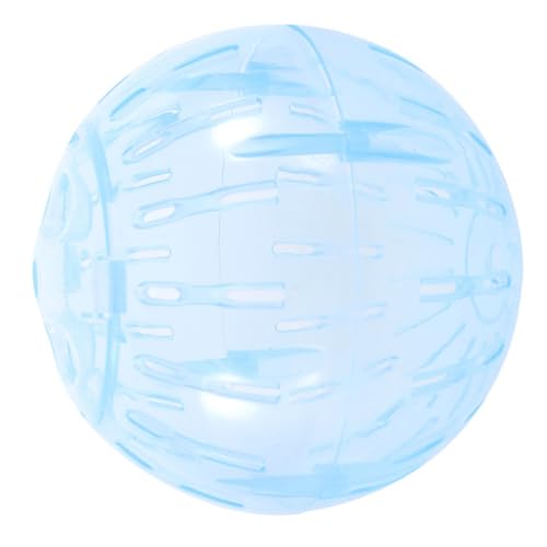 HOODANCOS Hamsterball aus Robustem Kunststoff Blauer Mini laufball für Kleine Haustiere Fördert Bewegung und Spielspaß Tragbar und Sicher für Zwerghamster und Mäuse im Käfig HOODANCOS Hamsterball aus Robustem Kunststoff Blauer Mini laufball für Kleine Haustiere Fördert Bewegung und Spielspaß Tragbar und Sicher für Zwerghamster und Mäuse im Käfig von HOODANCOS