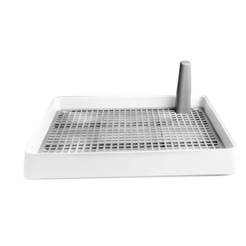 HOODANCOS Hundetoilette Kunststoff Tray mit Hohem Rahmen Auslaufsicheres Puppy Toilet Trainingsset Robuste Welpen Toilette für Kleine Hunde Einfacher Gebrauch Großer Platz Nordischer Stil HOODANCOS Hundetoilette Kunststoff Tray mit Hohem Rahmen Auslaufsicheres Puppy Toilet Trainingsset Robuste Welpen Toilette für Kleine Hunde Einfacher Gebrauch Großer Platz Nordischer Stil von HOODANCOS