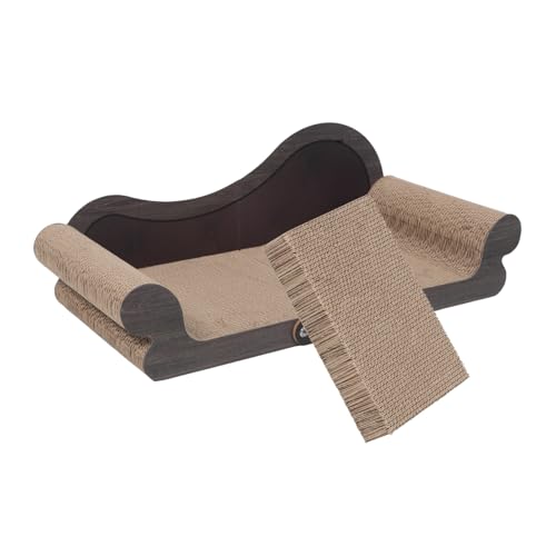 HOODANCOS Katzenkratzbrett Sofa Karton Katzenkratzbretter Haushaltskratzbrett Wiederverwendbarer Katzenkratzbaum Katzenkratzstuhl Katzenkratzsofa Katzenkratzbaum Für Couch Katzenkratzbäume HOODANCOS Katzenkratzbrett Sofa Karton Katzenkratzbretter Haushaltskratzbrett Wiederverwendbarer Katzenkratzbaum Katzenkratzstuhl Katzenkratzsofa Katzenkratzbaum Für Couch Katzenkratzbäume von HOODANCOS