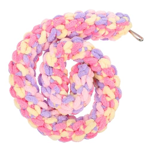 HOODANCOS Kletterseil für Kleintiere Bunt Strapazierfähiges für Hamster Meerschweinchen Ratten Fördert Bewegung und Stressabbau Biegsam mit Haken zum Aufhängen im Käfig HOODANCOS Kletterseil für Kleintiere Bunt Strapazierfähiges für Hamster Meerschweinchen Ratten Fördert Bewegung und Stressabbau Biegsam mit Haken zum Aufhängen im Käfig von HOODANCOS