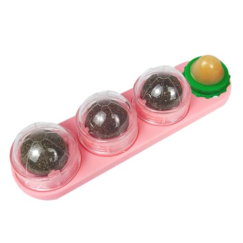 HOODANCOS Natürlicher Catnip Ball Katzenminze Kitten Kauspielzeug zur Selbstbeschäftigung für Hauskatzen Entspannung und Zahnpflege HOODANCOS Natürlicher Catnip Ball Katzenminze Kitten Kauspielzeug zur Selbstbeschäftigung für Hauskatzen Entspannung und Zahnpflege von HOODANCOS