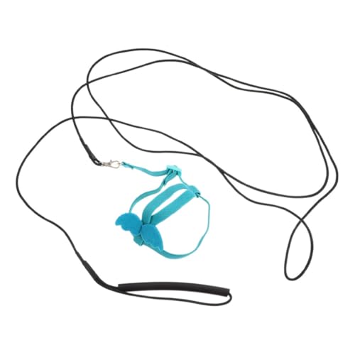 HOODANCOS Papagei Geschirr mit Leine für Sittiche und Papageien Ultraleichte und Strapazierfähige Flugleine für Sichere Outdoor für Training und Verlustvermeidung HOODANCOS Papagei Geschirr mit Leine für Sittiche und Papageien Ultraleichte und Strapazierfähige Flugleine für Sichere Outdoor für Training und Verlustvermeidung von HOODANCOS