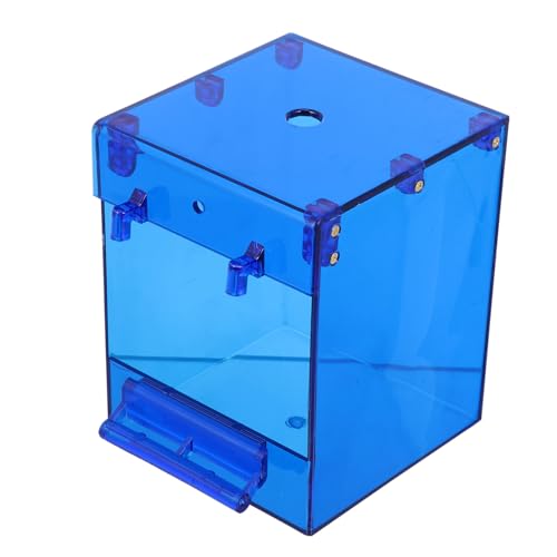 HOODANCOS Vogel badebox zum Aufhängen Transparente Vogelbadewanne für Papageien und Kleine Vögel aus Umweltfreundlichem Material Auslaufsicher Stressreduzierend für Vogelkäfig Zubehör Blaue HOODANCOS Vogel badebox zum Aufhängen Transparente Vogelbadewanne für Papageien und Kleine Vögel aus Umweltfreundlichem Material Auslaufsicher Stressreduzierend für Vogelkäfig Zubehör Blaue von HOODANCOS