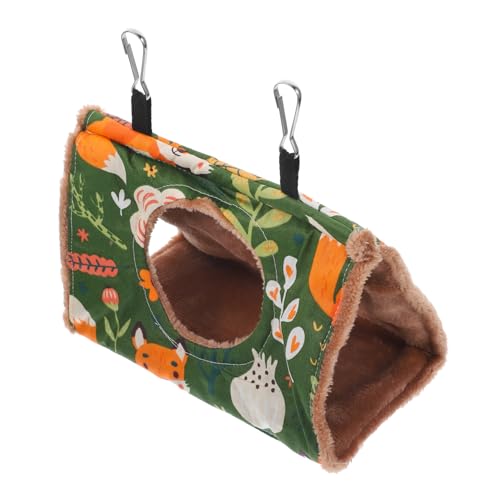 HOODANCOS Warmes Vogelnest Hängematte Dreieckiger Vogelkäfig Schlafplatz mit Dicker Polsterung und Robustem Material Wetterfestes Vogelbett für Papageien und Kleine Vögel Gemütliches HOODANCOS Warmes Vogelnest Hängematte Dreieckiger Vogelkäfig Schlafplatz mit Dicker Polsterung und Robustem Material Wetterfestes Vogelbett für Papageien und Kleine Vögel Gemütliches von HOODANCOS