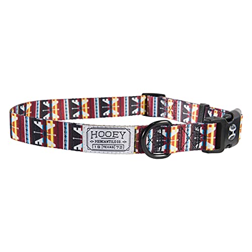Hooey Nomad Hundehalsband, strapazierfähiges Polyester-Gurtband, Halsband mit westlich inspirierten Drucken, Totem, Größe L Hooey Nomad Hundehalsband, strapazierfähiges Polyester-Gurtband, Halsband mit westlich inspirierten Drucken, Totem, Größe L von HOOey