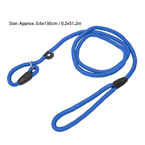 Hooleey Hundeschlaufenleine, superweiches, geflochtenes Nylon, robuste Hundeseilleine für Hunde, Welpen, im Freien (Blue) von HOOLEEY