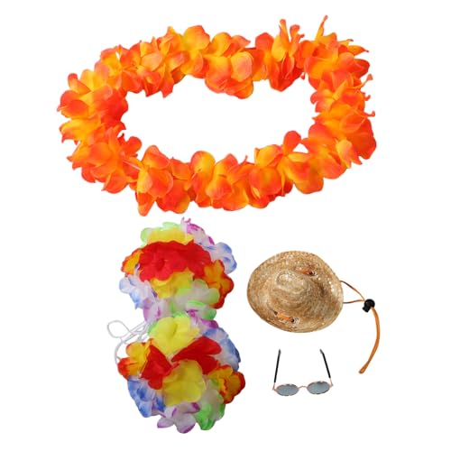 HOOTNEE 4 Stück Hawaiian Porch Goose Kostümset mit Blumenkranz Sonnenbrille und Hut für Sommerfeiern Strandurlaube und Outdoor Veranstaltungen Einzigartige Dekoration für Fröhliche Anlässe HOOTNEE 4 Stück Hawaiian Porch Goose Kostümset mit Blumenkranz Sonnenbrille und Hut für Sommerfeiern Strandurlaube und Outdoor Veranstaltungen Einzigartige Dekoration für Fröhliche Anlässe von HOOTNEE