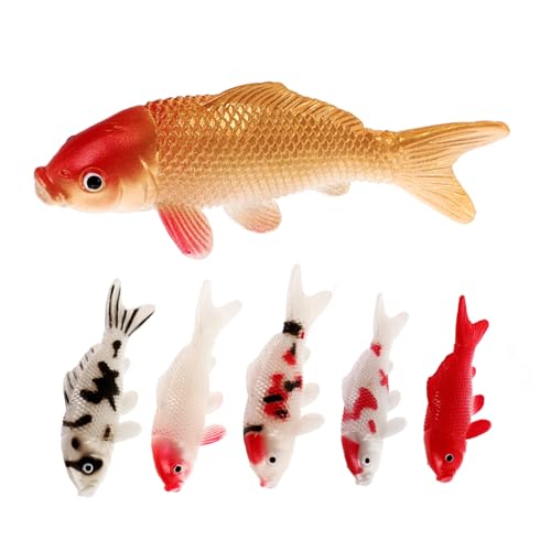 HOOTNEE 6stücke Teiliges Künstliche -Fische Realistische Dekoration Für Aquarium Und Fischglas Leichtgewichtige Und Auffällige Fischnymphen Für Tisch Und Bürogestaltung Für Szenen HOOTNEE 6stücke Teiliges Künstliche -Fische Realistische Dekoration Für Aquarium Und Fischglas Leichtgewichtige Und Auffällige Fischnymphen Für Tisch Und Bürogestaltung Für Szenen von HOOTNEE