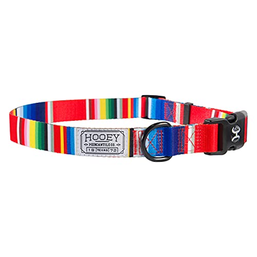Hooey Nomad Hundehalsband, strapazierfähiges Polyester-Gurtband mit grafisch inspirierten Drucken, Serape Tijana, Größe L von HOOey