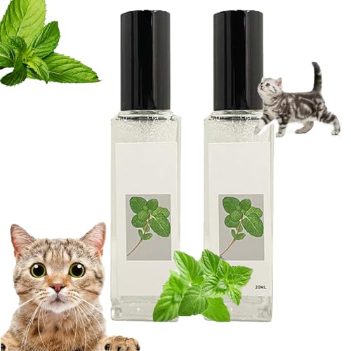 HOPASRISEE Herbal Cat Joy, Catnip Spray for Indoor Cats, Catnip Spray for Cats, Cat Training Spray with Catnip, Cat Scratching Spray Mist, Transparent Cat & Kitten Behaviour Spray (2) von HOPASRISEE