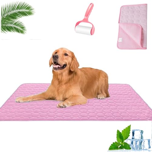 HOPASRISEE Nordseepfote KüHlmatte, KüHlmatte Hund SelbstküHlend, Sommer KüHlkissen rutschfeste KüHldecke, Katzen, Hunde und Kaninchen KöNnen Verwendet Werden(I,100 * 70cm) von HOPASRISEE