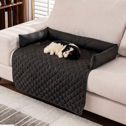 HOPASRISEE Pelzbarn KüHlendes Sofabett, KüHldecke Hund SelbstküHlend, Vier Jahreszeiten Universal KüHlpad Aus Eisseide füR Katzen und Hunde Aller GrößEn, Maschinenwaschbar(Schwarz,90 * 90) von HOPASRISEE