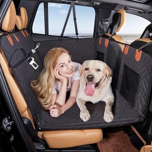 Pfoten-Bedarf Hartboden-Autositzerweiterung füR Hunde, Pfotenbedarf Hundedecke Auto RüCkbank, Hund Auto RüCkbank, Wasserdicht und Bissfest, Sauberen & Komfortablen Platz für Deinen Hund(Schwarz) Pfoten-Bedarf Hartboden-Autositzerweiterung füR Hunde, Pfotenbedarf Hundedecke Auto RüCkbank, Hund Auto RüCkbank, Wasserdicht und Bissfest, Sauberen & Komfortablen Platz für Deinen Hund(Schwarz) von HOPASRISEE