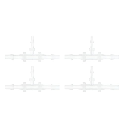 HOPESPANNER Kunststoff-Schlauchstutzen 1/8" x 3/32" x 1/8" T-Stück Typ Fitting PP 4 Stück HOPESPANNER Kunststoff-Schlauchstutzen 1/8" x 3/32" x 1/8" T-Stück Typ Fitting PP 4 Stück von HOPESPANNER