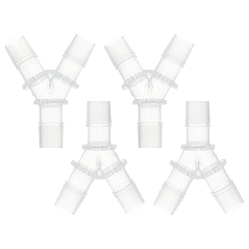HOPESPANNER Kunststoff-Schlauchstutzen 11/16" Y-förmiger Schlauchverbinder PP 4 Stück HOPESPANNER Kunststoff-Schlauchstutzen 11/16" Y-förmiger Schlauchverbinder PP 4 Stück von HOPESPANNER
