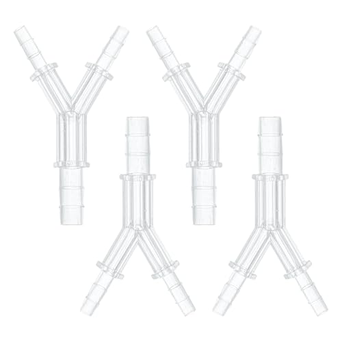 HOPESPANNER Kunststoff-Schlauchstutzen 11/64" x 9/32" x 11/64" Y-förmiger Stutzenverbinder PP 4 Stück HOPESPANNER Kunststoff-Schlauchstutzen 11/64" x 9/32" x 11/64" Y-förmiger Stutzenverbinder PP 4 Stück von HOPESPANNER