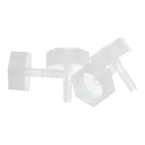 HOPESPANNER Kunststoff-Schlauchstutzen 15/64" Schlauch-Innendurchmesser 3/4" GTH Weiblicher Schlauchstutzen Kunststoff 4 Stück von HOPESPANNER