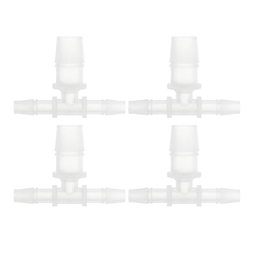HOPESPANNER Kunststoff-Schlauchstutzen 15/64" x 15/32" x 15/64" T-Stück Typ Fitting PP 4 Stück HOPESPANNER Kunststoff-Schlauchstutzen 15/64" x 15/32" x 15/64" T-Stück Typ Fitting PP 4 Stück von HOPESPANNER