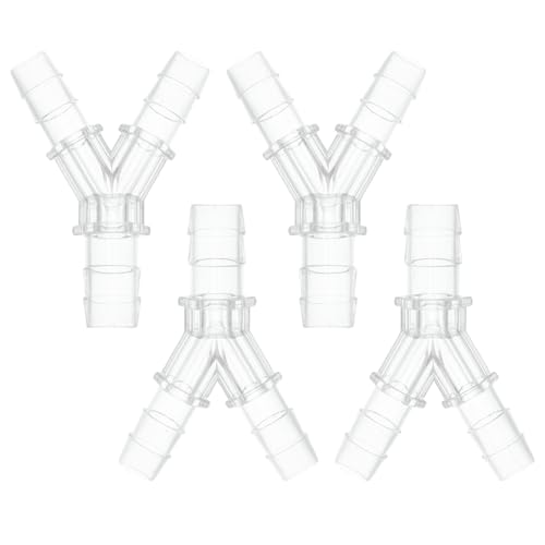 HOPESPANNER Kunststoff-Schlauchstutzen 25/64" x 15/32" x 25/64" Y-förmiger Stutzenverbinder PP 4 Stück HOPESPANNER Kunststoff-Schlauchstutzen 25/64" x 15/32" x 25/64" Y-förmiger Stutzenverbinder PP 4 Stück von HOPESPANNER