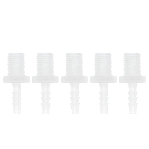 HOPESPANNER Kunststoff-Schlauchstutzen 3/16" Schlauch-ID G1/4 Männlicher Stutzen Schlauchverbinder PP 5 Stück HOPESPANNER Kunststoff-Schlauchstutzen 3/16" Schlauch-ID G1/4 Männlicher Stutzen Schlauchverbinder PP 5 Stück von HOPESPANNER