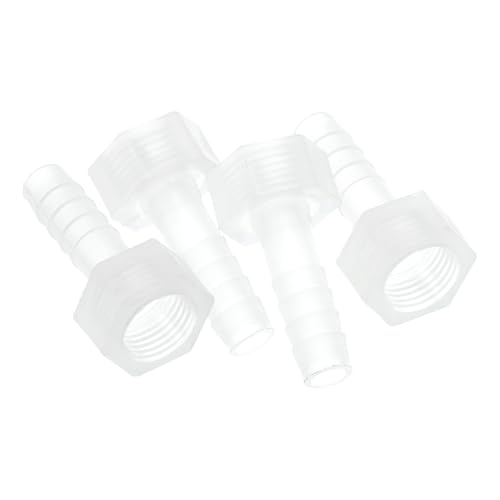HOPESPANNER Kunststoff-Schlauchstutzen 5/16" Schlauch-ID 1/4" GTH Weiblicher Schlauchstutzen Kunststoff 4 Stück von HOPESPANNER