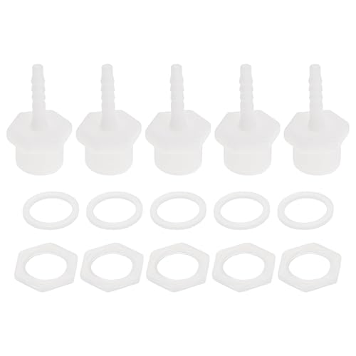 HOPESPANNER Kunststoff-Schlauchstutzen 5/32" Schlauch-ID G1/2 Männlicher Schlauchanschluss PP 1 Set HOPESPANNER Kunststoff-Schlauchstutzen 5/32" Schlauch-ID G1/2 Männlicher Schlauchanschluss PP 1 Set von HOPESPANNER