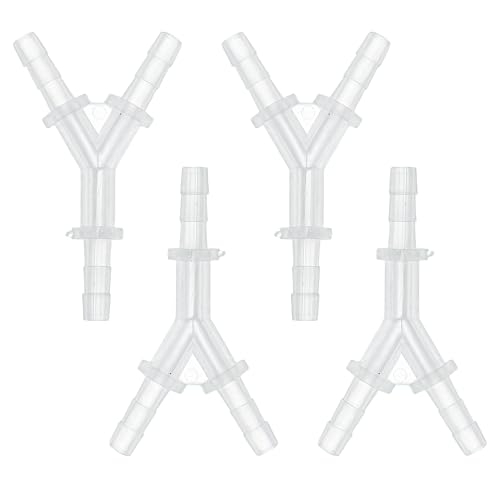 HOPESPANNER Kunststoff-Schlauchstutzen 5/32" Y-förmiger Schlauchverbinder PP 4 Stück HOPESPANNER Kunststoff-Schlauchstutzen 5/32" Y-förmiger Schlauchverbinder PP 4 Stück von HOPESPANNER
