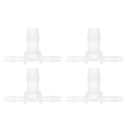 HOPESPANNER Kunststoff-Schlauchstutzen 5/32" x 25/64" x 5/32" T-Stück Typ Fitting PP 4 Stück HOPESPANNER Kunststoff-Schlauchstutzen 5/32" x 25/64" x 5/32" T-Stück Typ Fitting PP 4 Stück von HOPESPANNER