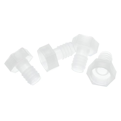 HOPESPANNER Kunststoff-Schlauchstutzen 5/8" Schlauch-Innendurchmesser 3/4" GTH Weiblicher Schlauchstutzen Kunststoff 4 Stück von HOPESPANNER