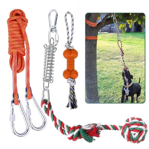 HOPET Tug of War Hundespielzeug für aggressive Kauer, mit Haltegurt, Outdoor-Hundespielzeug HOPET Tug of War Hundespielzeug für aggressive Kauer, mit Haltegurt, Outdoor-Hundespielzeug von HOPET