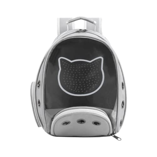 HOQUSA Rucksack Katzentasche Weltraumkapsel Haustier Rucksack Transparent Outdoor Tragetasche Universal für Katzen und Hunde von HOQUSA
