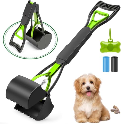 HORREX Hundekotsammler Hundekotschaufel Pooper Scooter Faltbare Großer Hundekotschaufeln Zusammenklappbarer Kotschaufel Portable Dog Poop Scooper Handheld Size for Dog Faltbarer Hund mit HORREX Hundekotsammler Hundekotschaufel Pooper Scooter Faltbare Großer Hundekotschaufeln Zusammenklappbarer Kotschaufel Portable Dog Poop Scooper Handheld Size for Dog Faltbarer Hund mit von HORREX