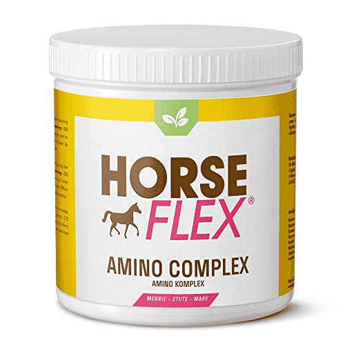 HORSE FLEX Amino Komplex Pulver für Stuten zur Unterstützung des Muskels, Bindegewebe und Muskelstoffwechsels - 1000 Gramm von HORSE FLEX