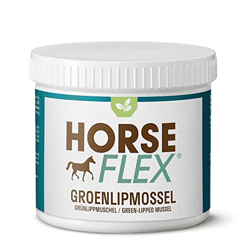 HORSE FLEX Grünlippmuschel Pulver für Pferde zur Unterstützung der Gelenke und Muskeln - 1000 Gramm von HORSE FLEX