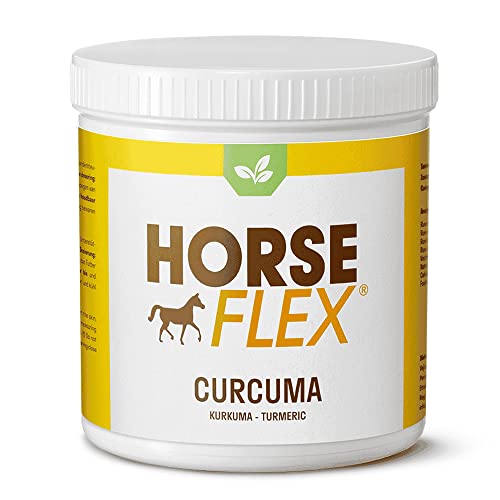 HORSE FLEX Kurkuma Pulver für Pferde zur Unterstützung der Haut, des Bewegungsapparats und der Verdauung - 1600 Gramm von HORSE FLEX