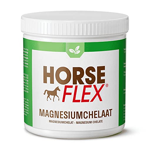 HORSE FLEX Magnesiumchelat Pulver für Pferde ist EIN Einzelfuttermittel zur Unterstützung der Muskeln, Muskelstoffwechsel und den Hufen - 1000 Gramm von HORSE FLEX