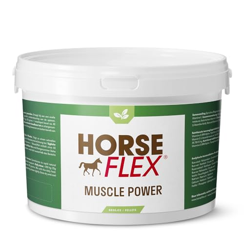 HORSE FLEX Muscle Power Komplex Pulver für Pferde zur Unterstützung der Muskeln - 1400 Gramm HORSE FLEX Muscle Power Komplex Pulver für Pferde zur Unterstützung der Muskeln - 1400 Gramm von HORSE FLEX