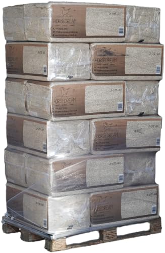 HORSEDREAM Power-Hemp super | Hanfeinstreu | für Pferde & Kleintiere - Hühner, Meerschweinchen, Kaninchen etc. | Top entstaubt & enorme Saugkraft von HORSEDREAM