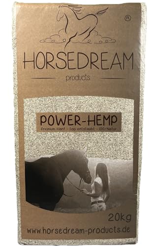 HORSEDREAM Power-Hemp Classic | Einstreu Pferde & Kleintiere | 100% Hanf | Allergiker | 20 kg HORSEDREAM Power-Hemp Classic | Einstreu Pferde & Kleintiere | 100% Hanf | Allergiker | 20 kg von HORSEDREAM