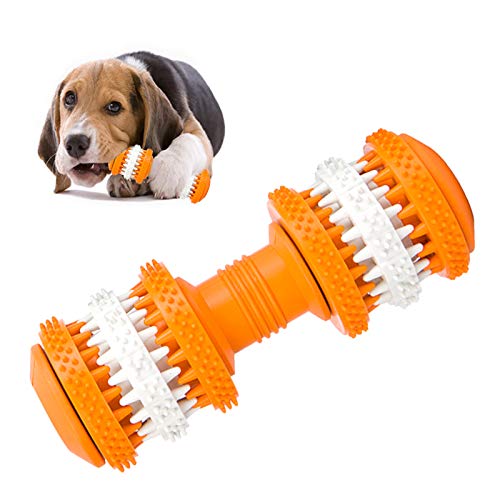 HORYDIA Hundespielzeug Unzerstörbar Kauspielzeug Hund Interaktives Spielzeug für Hund Robustes Hundespielzeug Stock aus Naturkautschuk für Kleine Hunde und Große Hunde Zähne Reinigen. von HORYDIA